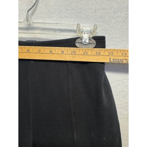 Black High-Waisted Stretch Stirrup Pants For Women - Picture 2 of 7